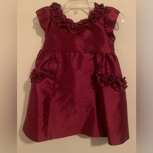 Pippa & Julie Burgundy Formal Dress